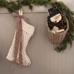 Cozy Cotton Knit Stocking