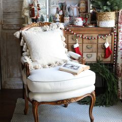 Cozy Cotton Tasseled Slub Pillow