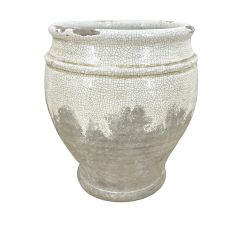 Crackle Glaze Planter Pot 11 Inch