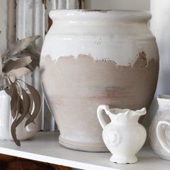 Crackle Glaze Planter Pot 9 Inch