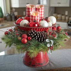 Crimped Stackable Pedestal Display Risers Set of 2