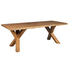 Cross Leg Farmhouse Dining Table