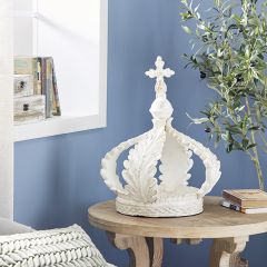 Crown Sculpture Candle Lantern