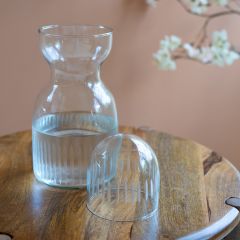 Cut Glass Two Piece Carafe Set