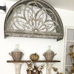 Cutout Arch Metal Wall Decor
