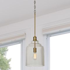 Cylinder Glass Pendant
