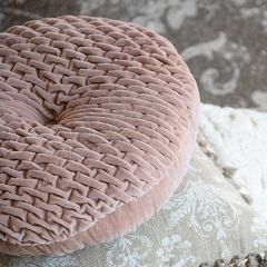 Round Blush Pillow Cushion