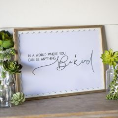 Be Kind Cottage Wall Decor
