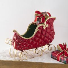 Jingle All The Way Red and Green Sleigh