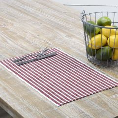 Seasonal Stripe Placemats Set of 6
