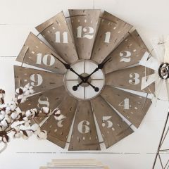 Windmill Wall Clock