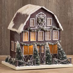 Winter Barn Tabletop Decor