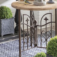 Garden Gate Accent Table