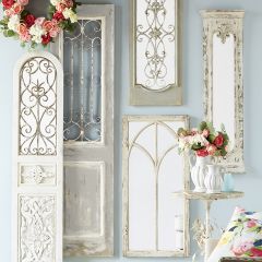 Distressed Farmhouse Wall Panel Decor