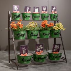 Herb Garden Bucket Stand