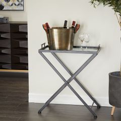 Industrial Farmhouse Tray Table
