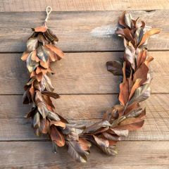 Fall Harvest Magnolia Leaf Garland