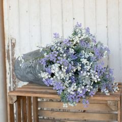 Queen Anne Lace and Fern Bush Set of 4