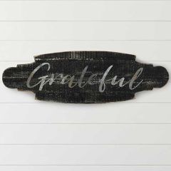 Grateful Metal Wall Plaque
