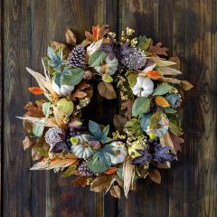 Harvest Hues Fall Wreath