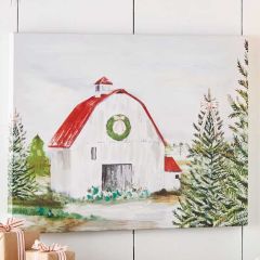 Winter Barn Wall Art