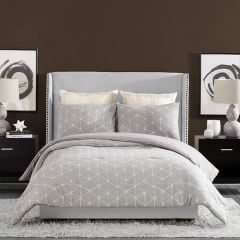Diamond Pattern Comforter Set