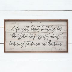 Dance In The Rain Framed Wall Decor