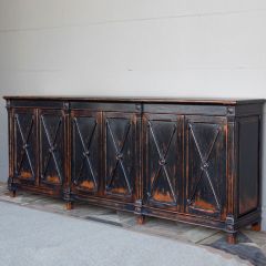 Dark Farmhouse Cabinet