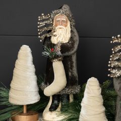 Dark Velvet Cloak Belsnickle Figurine