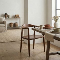 Dark Wood Dining Chair