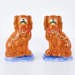 Dashing Dog Tabletop Figurines Set of 2