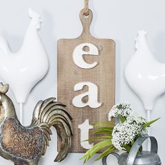 Eat Decorative Cutting Board