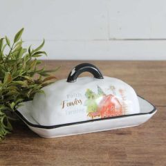 Faith Family Farming Butter Dish