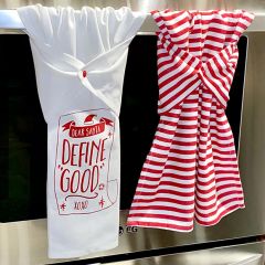 Dear Santa Festive Kitchen Towel Set of 2