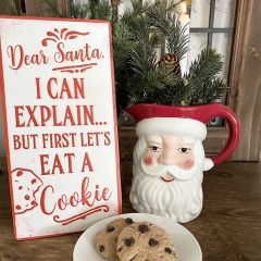 Dear Santa Tabletop Sign