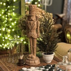 Deck The Halls Natural Nutcracker Set of 2