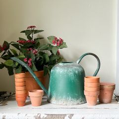Decorative Aged Metal Watering Can