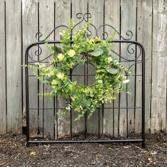 Decorative Black Garden Gate