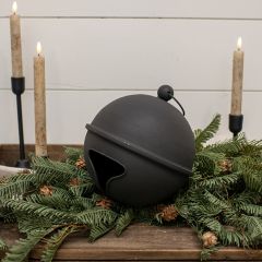 Decorative Black Metal Sleigh Bell