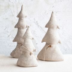 Decorative Canvas Christmas Trees Set of 3
