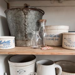 Found Dairy Bucket