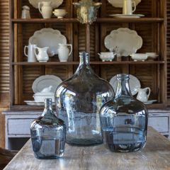 Decorative Demijohn Glass Bottle