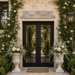 Decorative Floral Vine Door Topper