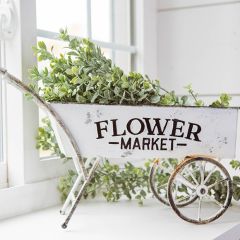 Decorative Flower Market Wheelbarrow
