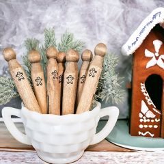 Decorative Gingerbread Clothespin