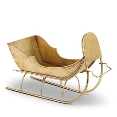 Decorative Gold Sleigh 24 Inch