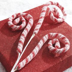 Decorative Holiday Candy Cane Spray