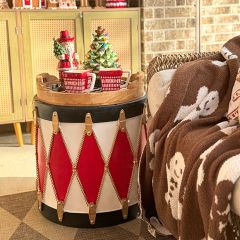 Decorative Holiday Drum Set of 3