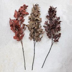 Decorative Maple Leaf Branch Set of 3
