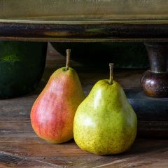 Decorative Market Pears Set of 2